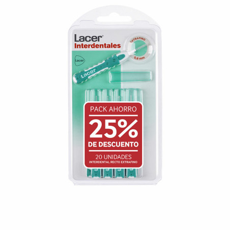 Spazzolino Interdentale Lacer ANGULAR EXTRAFINO 2x 10 Unità