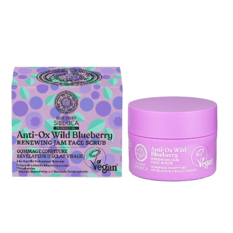 Esfoliante Viso Natura Siberica ANTI-OX WILD BLUEBERRY 50 ml Esfoliante Viso Natura Siberica ANTI-OX WILD BLUEBERRY 50 ml