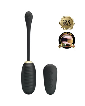 PRETTY LOVE - UOVO VIBRANTE RICARICABILE DOREEN LUXURY NERO
