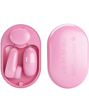 PRETTY LOVE - PROIETTILE VIBRANTE MAGIC BOX E STIMOLATORE ROSA