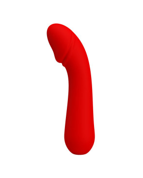 PRETTY LOVE - VIBRATORE RICARICABILE CETUS ROSSO