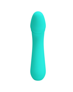 PRETTY LOVE - VIBRATORE RICARICABILE CETUS VERDE ACQUA