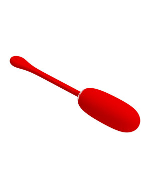 PRETTY LOVE - UOVO VIBRANTE JULIUS IMPERMEABILE-RICARICABILE ROSSO