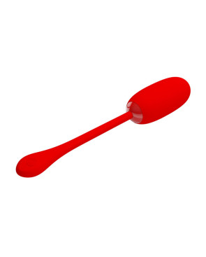 PRETTY LOVE - UOVO VIBRANTE JULIUS IMPERMEABILE-RICARICABILE ROSSO