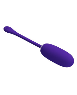 PRETTY LOVE - UOVO VIBRANTE JULIUS IMPERMEABILE-RICARICABILE VIOLA