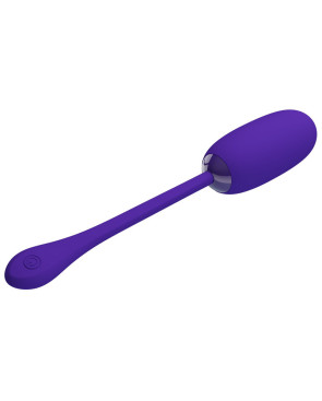 PRETTY LOVE - UOVO VIBRANTE JULIUS IMPERMEABILE-RICARICABILE VIOLA