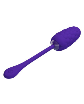 PRETTY LOVE - UOVO VIBRANTE CON TEXTURE MARINA RICARICABILE VIOLA