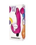 ALIVE - DILDO VIBRATORE BIFUN PRO ROSA 14,9 CM ALIVE - DILDO VIBRATORE BIFUN PRO ROSA 14,9 CM