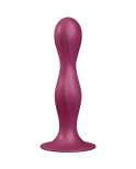 SATISFYER - DILDO IN SILICONE DOPPIA SFERA BLU SATISFYER - DILDO IN SILICONE DOPPIA SFERA BLU