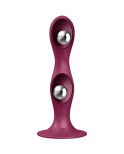 SATISFYER - DILDO IN SILICONE DOPPIA SFERA BLU SATISFYER - DILDO IN SILICONE DOPPIA SFERA BLU