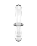 SATISFYER - DILDO DOPPIO CRISTALLO BLU SATISFYER - DILDO DOPPIO CRISTALLO BLU