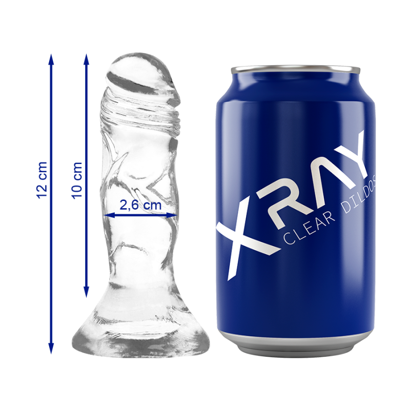 X RAY - CAZZO TRASPARENTE 12 CM -O- 2.6 CM X RAY - CAZZO TRASPARENTE 12 CM -O- 2.6 CM