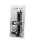 GET REAL - DILDO 28 CM CON SFERE NERO GET REAL - DILDO 28 CM CON SFERE NERO