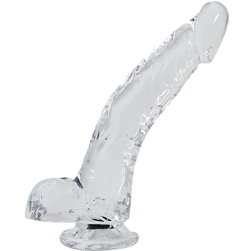 ALIVE - PENE REALISTICO STALLONE TRASPARENTE 22 CM ALIVE - PENE REALISTICO STALLONE TRASPARENTE 22 CM