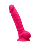 SILEXD - MODELLO 1 PENE REALISTICO PREMIUM SILEXPAN SILICONE FUCSIA 23 CM SILEXD - MODELLO 1 PENE REALISTICO PREMIUM SILEXPAN SILICONE FUCSIA 23 CM
