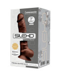 SILEXD - MODELLO 1 PENE REALISTICO PREMIUM SILEXPAN SILICONE MARRONE 17.5 CM SILEXD - MODELLO 1 PENE REALISTICO PREMIUM SILEXPAN SILICONE MARRONE 17.5 CM