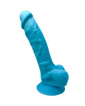 SILEXD - MODELLO 1 PENE REALISTICO PREMIUM SILEXPAN SILICONE BLU 17.5 CM SILEXD - MODELLO 1 PENE REALISTICO PREMIUM SILEXPAN SILICONE BLU 17.5 CM