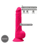 SILEXD - MODELLO 1 PENE REALISTICO PREMIUM SILEXPAN SILICONE FUCSIA 24 CM SILEXD - MODELLO 1 PENE REALISTICO PREMIUM SILEXPAN SILICONE FUCSIA 24 CM