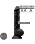 SILEXD - MODELLO 1 PENE REALISTICO PREMIUM SILEXPAN SILICONE NERO 24 CM SILEXD - MODELLO 1 PENE REALISTICO PREMIUM SILEXPAN SILICONE NERO 24 CM