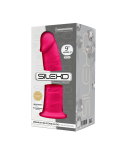 SILEXD - MODELLO 2 PENE REALISTICO PREMIUM SILEXPAN SILICONE FUCSIA 23 CM SILEXD - MODELLO 2 PENE REALISTICO PREMIUM SILEXPAN SILICONE FUCSIA 23 CM