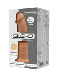 SILEXD - MODELLO 2 PENE REALISTICO PREMIUM SILEXPAN SILICONE CARAMEL 19 CM SILEXD - MODELLO 2 PENE REALISTICO PREMIUM SILEXPAN SILICONE CARAMEL 19 CM