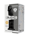 SILEXD - MODELLO 2 PENE REALISTICO PREMIUM SILEXPAN SILICONE NERO 19 CM SILEXD - MODELLO 2 PENE REALISTICO PREMIUM SILEXPAN SILICONE NERO 19 CM