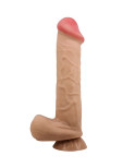 PRETTY LOVE - DILDO REALISTICO SLIDING SKIN SERIES CON VENTOSA SCORREVOLE DELLA PELLE FLESH 26 CM PRETTY LOVE - DILDO REALISTICO SLIDING SKIN SERIES CON VENTOSA SCORREVOLE DELLA PELLE FLESH 26 CM