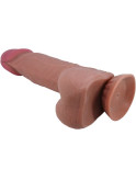 PRETTY LOVE - DILDO REALISTICO SERIE SLIDING SKIN CON VENTOSA SCORREVOLE IN PELLE MARRONE 20,6 CM PRETTY LOVE - DILDO REALISTICO SERIE SLIDING SKIN CON VENTOSA SCORREVOLE IN PELLE MARRONE 20,6 CM