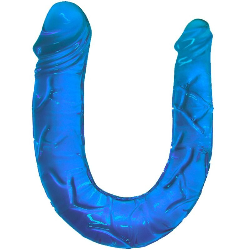 BAILE - DOPPIO DONG DOPPIO DILDO BLU BAILE - DOPPIO DONG DOPPIO DILDO BLU