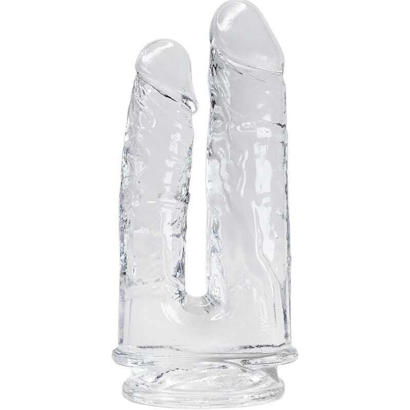 ALIVE - PENE IMPERIUM DOPPIO REALISTICO TRASPARENTE 12/14 CM ALIVE - PENE IMPERIUM DOPPIO REALISTICO TRASPARENTE 12/14 CM