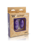 WOMANVIBE - ALSAN EGG TELECOMANDO SILICONE NERO VIOLA WOMANVIBE - ALSAN EGG TELECOMANDO SILICONE NERO VIOLA
