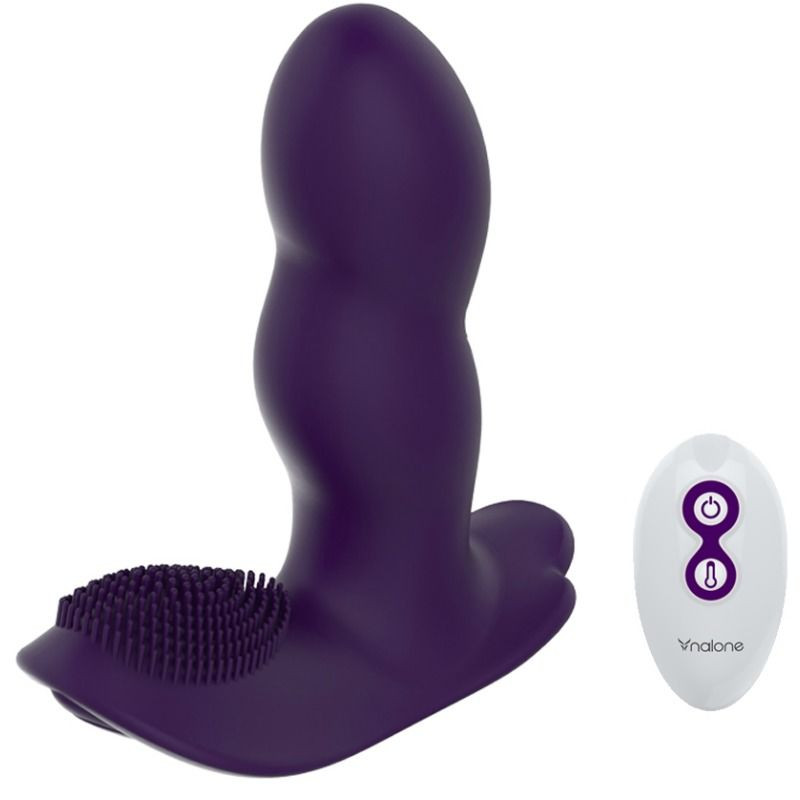 NALONE - MASSAGGIATORE CON TELECOMANDO LOLI - VIOLA NALONE - MASSAGGIATORE CON TELECOMANDO LOLI - VIOLA