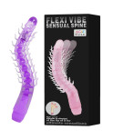 BAILE - DILDO VIBRANTE FLESSIBILE SENSUAL SPINE FLEXI VIBE LILLA 23.5 CM BAILE - DILDO VIBRANTE FLESSIBILE SENSUAL SPINE FLEXI VIBE LILLA 23.5 CM