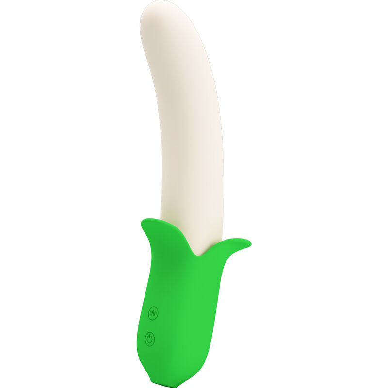 PRETTY LOVE - BANANA KNIGHT SUPER POWER 7 VIBRAZIONI IN SILICONE PRETTY LOVE - BANANA KNIGHT SUPER POWER 7 VIBRAZIONI IN SILICONE