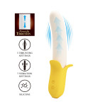 PRETTY LOVE - BANANA GEEK SUPER POWER 7 VIBRAZIONI SU E GIÙ SILICONE NERO PRETTY LOVE - BANANA GEEK SUPER POWER 7 VIBRAZIONI SU E GIÙ SILICONE NERO