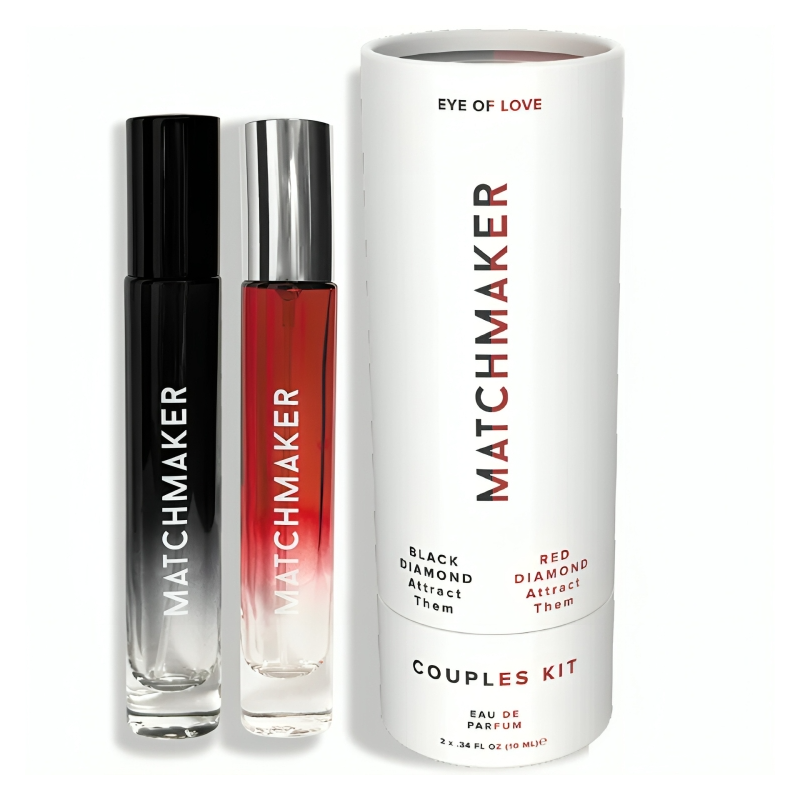 EYE OF LOVE - MATCHMAKER BLACK RED DIAMOND COPPIA KIT PROFUMO FEROMONI 10 ML EYE OF LOVE - MATCHMAKER BLACK RED DIAMOND COPPIA KIT PROFUMO FEROMONI 10 ML
