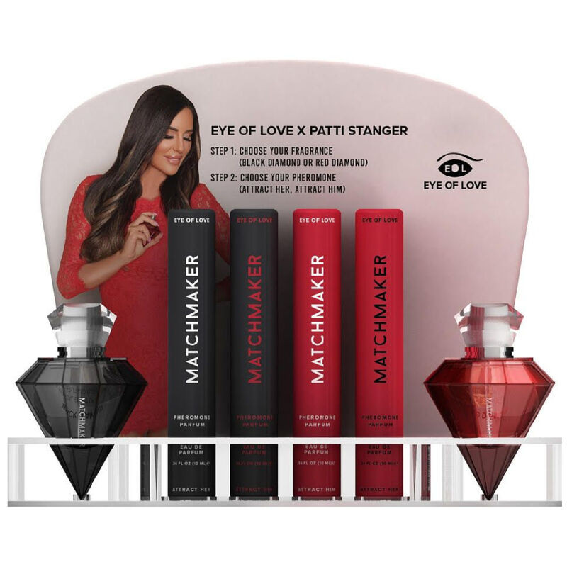 EYE OF LOVE - ESPOSITORE MATCHMAKER 24 PEZZI + TESTER EYE OF LOVE - ESPOSITORE MATCHMAKER 24 PEZZI + TESTER