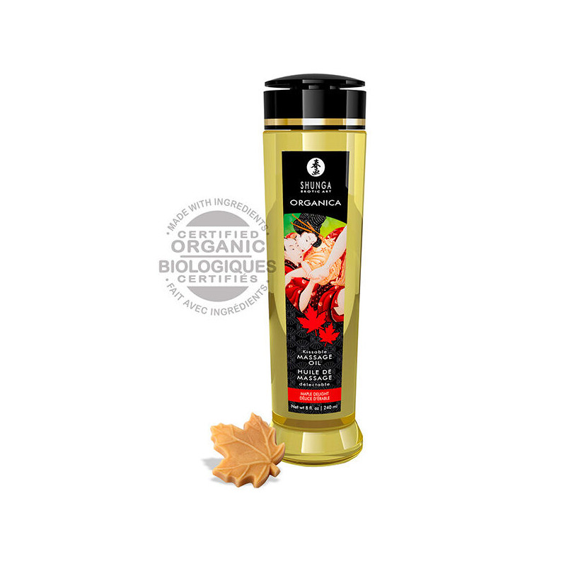SHUNGA - OLIO DA MASSAGGIO BIOLOGICO ACERO DELIZIA 240 ML SHUNGA - OLIO DA MASSAGGIO BIOLOGICO ACERO DELIZIA 240 ML