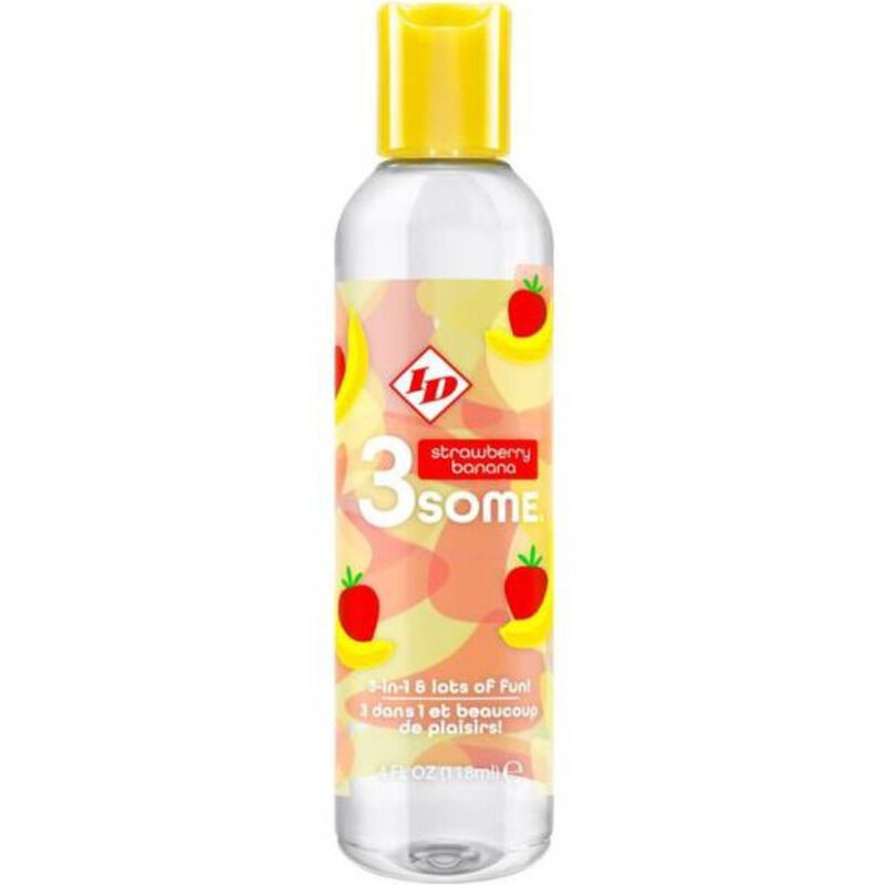 ID 3SOME - BOTTIGLIA DI BANANA ALLA FRAGOLA DA 4 FL OZ ID 3SOME - BOTTIGLIA DI BANANA ALLA FRAGOLA DA 4 FL OZ