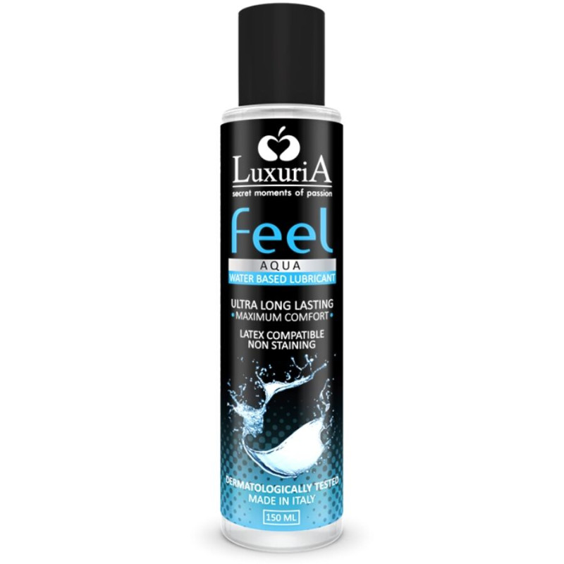 INTIMATELINE - LUXURIA LUBRIFICANTE A BASE ACQUA FEEL 150 ML INTIMATELINE - LUXURIA LUBRIFICANTE A BASE ACQUA FEEL 150 ML