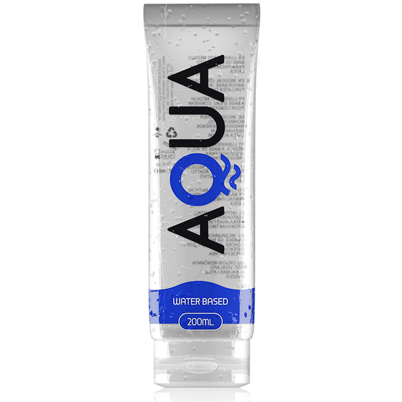 AQUA QUALITY - LUBRICANTE BASE DE AGUA 200 ML AQUA QUALITY - LUBRICANTE BASE DE AGUA 200 ML