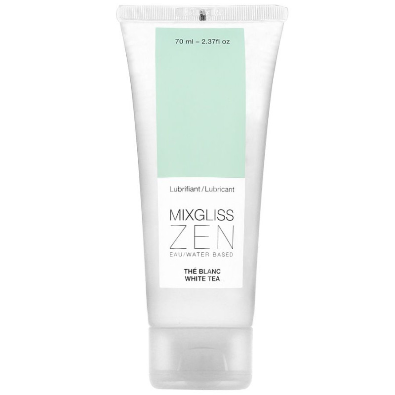 MIXGLISS - LUBRIFICANTE ZEN TÈ BIANCO 70ML MIXGLISS - LUBRIFICANTE ZEN TÈ BIANCO 70ML