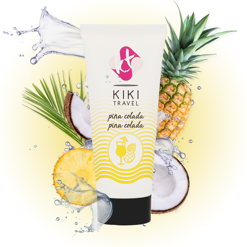 KIKÍ TRAVEL - PINA COLADA LUBRIFICANTE 50 ML KIKÍ TRAVEL - PINA COLADA LUBRIFICANTE 50 ML