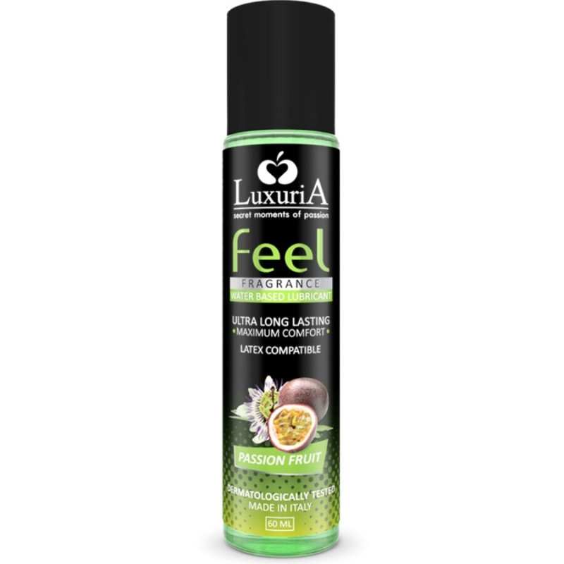 INTIMATELINE - LUXURIA FEEL LUBRIFICANTE A BASE ACQUA DEL FRUTTO DELLA PASSIONE 60 ML INTIMATELINE - LUXURIA FEEL LUBRIFICANTE A BASE ACQUA DEL FRUTTO DELLA PASSIONE 60 ML