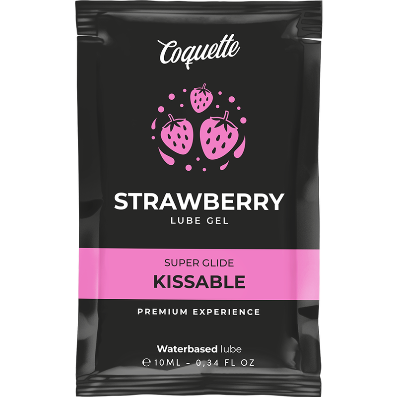 COQUETTE COSMETICS - LUBRIFICANTE KISSABLE A BASE ACQUA DI FRAGOLA POCKET 10 ML COQUETTE COSMETICS - LUBRIFICANTE KISSABLE A BASE ACQUA DI FRAGOLA POCKET 10 ML
