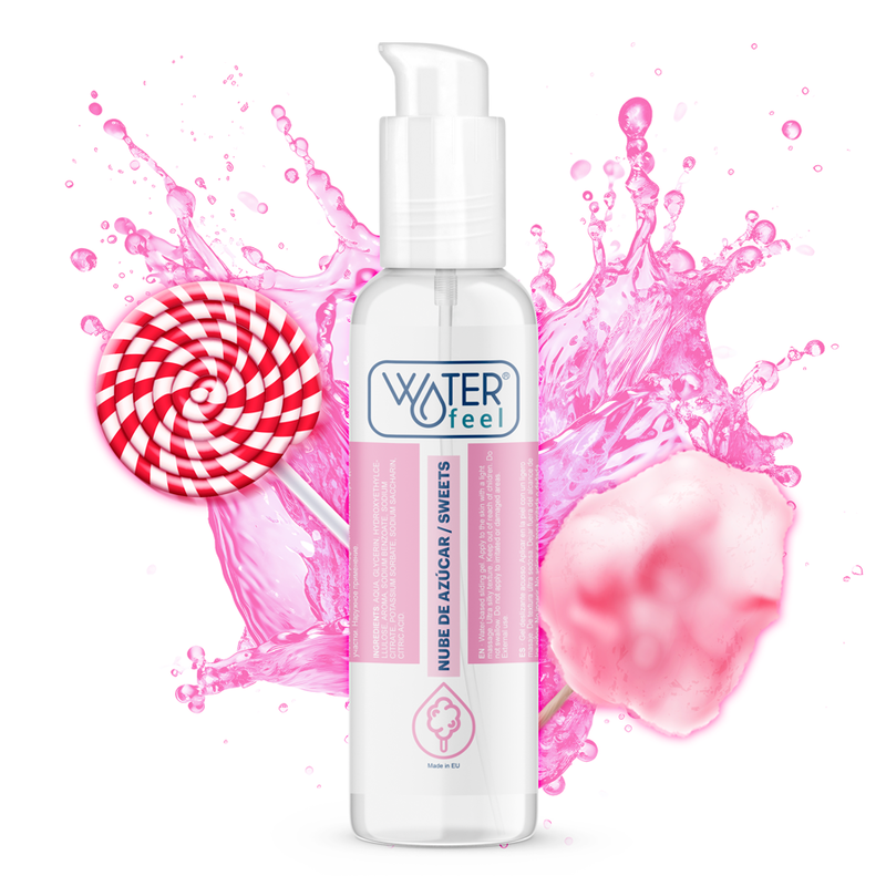 WATERFEEL - LUBRIFICANTE NUVOLA DI ZUCCHERO 175 ML WATERFEEL - LUBRIFICANTE NUVOLA DI ZUCCHERO 175 ML
