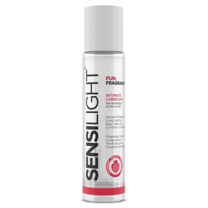 INTIMATELINE - LUBRIFICANTE A BASE ACQUA SENSILIGHT ALLA FRAGOLA 60 ML INTIMATELINE - LUBRIFICANTE A BASE ACQUA SENSILIGHT ALLA FRAGOLA 60 ML