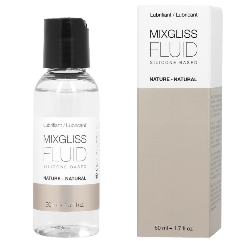 MIXGLISS - LUBRIFICANTE A BASE DI SILICONE NATURALE 50ML MIXGLISS - LUBRIFICANTE A BASE DI SILICONE NATURALE 50ML