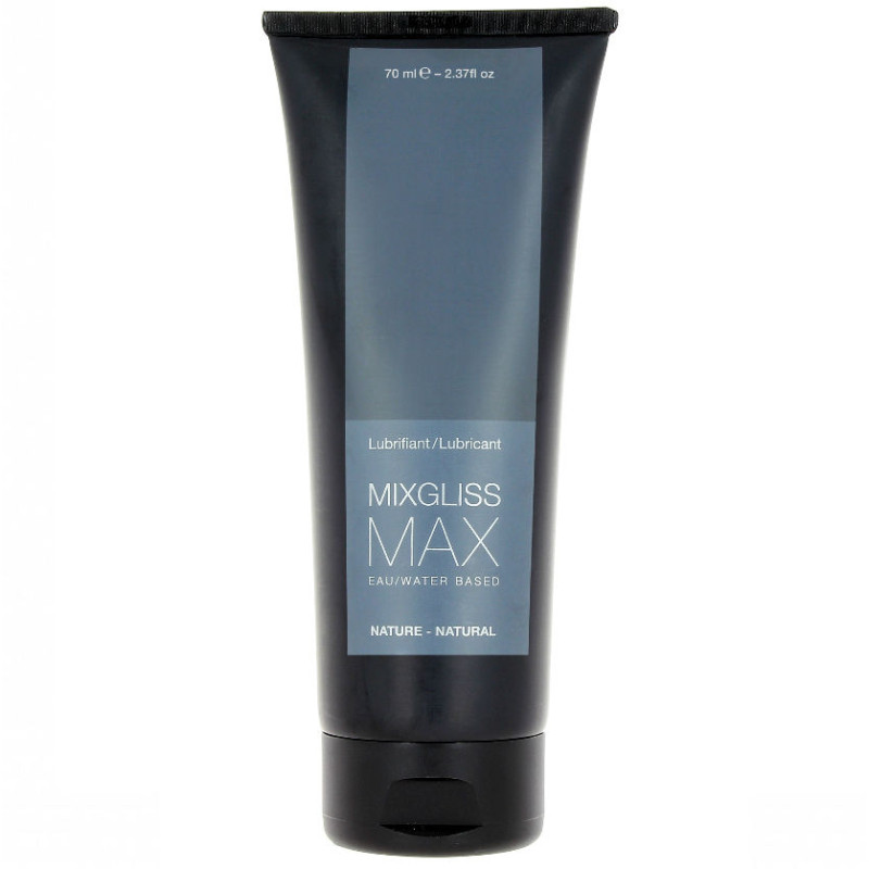 MIXGLISS - LUBRIFICANTE ANALE MAX NATURALE A BASE ACQUA 70 ML MIXGLISS - LUBRIFICANTE ANALE MAX NATURALE A BASE ACQUA 70 ML