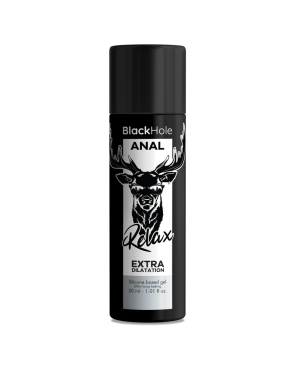BLACK HOLE - GEL SILICONE BASE DILATAZIONE ANALE 30 ML